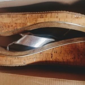 Brand New wedge flip flops